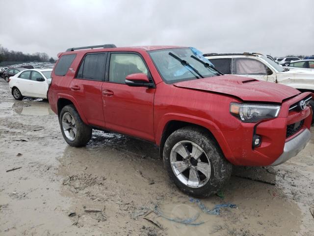 JTERU5JR1M5922352 - 2021 TOYOTA 4RUNNER SR5 PREMIUM RED photo 4