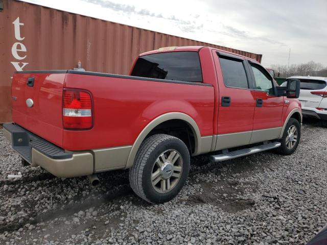 1FTPW12V78FB72188 - 2008 FORD F150 SUPERCREW RED photo 3