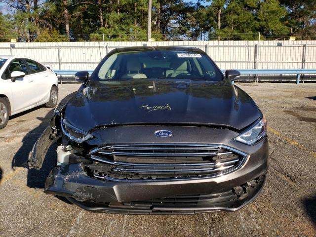 3FA6P0RU6HR304267 - 2017 FORD FUSION TITANIUM HEV CHARCOAL photo 5