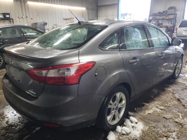 1FADP3F20EL105740 - 2014 FORD FOCUS SE GRAY photo 3