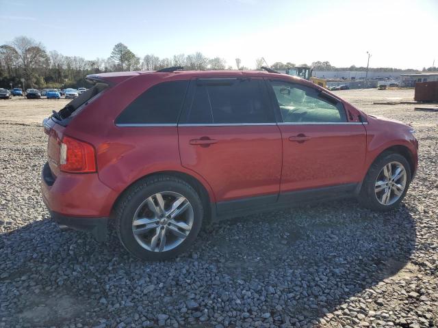 2FMDK3K96CBA77947 - 2012 FORD EDGE LIMITED RED photo 3