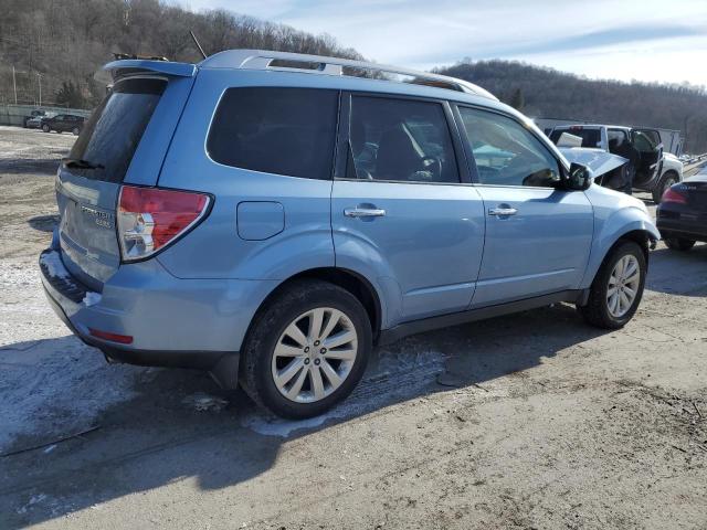 JF2SHAGC9CH452463 - 2012 SUBARU FORESTER TOURING 蓝色 照片 3