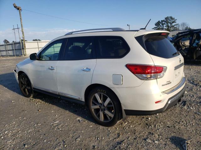 5N1AR2MN8FC717096 - 2015 NISSAN PATHFINDER S WHITE photo 2