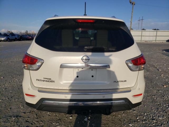 5N1AR2MN8FC717096 - 2015 NISSAN PATHFINDER S WHITE photo 6
