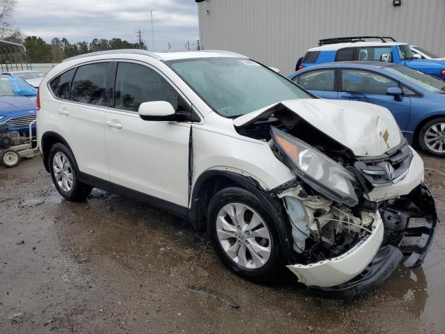 5J6RM3H7XCL046074 - 2012 HONDA CR-V EXL WHITE photo 4