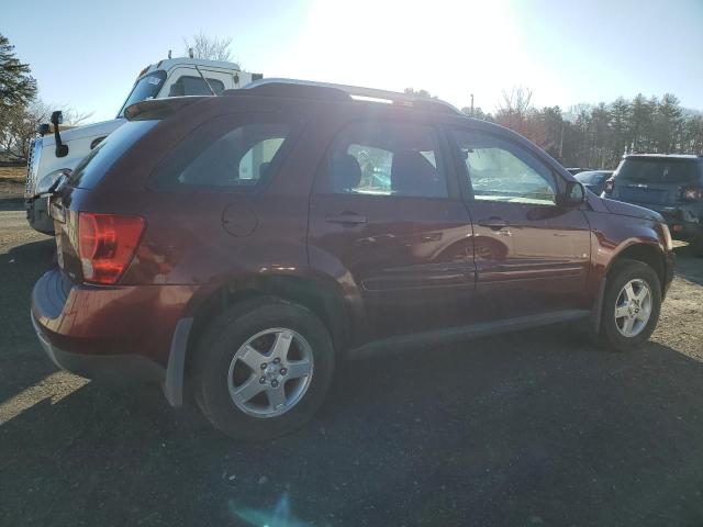 2CKDL73F376236511 - 2007 PONTIAC TORRENT MAROON photo 3