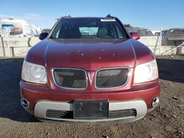 2CKDL73F376236511 - 2007 PONTIAC TORRENT MAROON photo 5