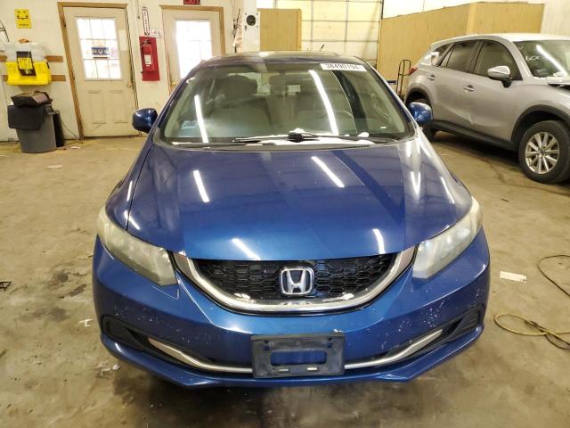 19XFB2F84DE056792 - 2013 HONDA CIVIC EX BLUE photo 5