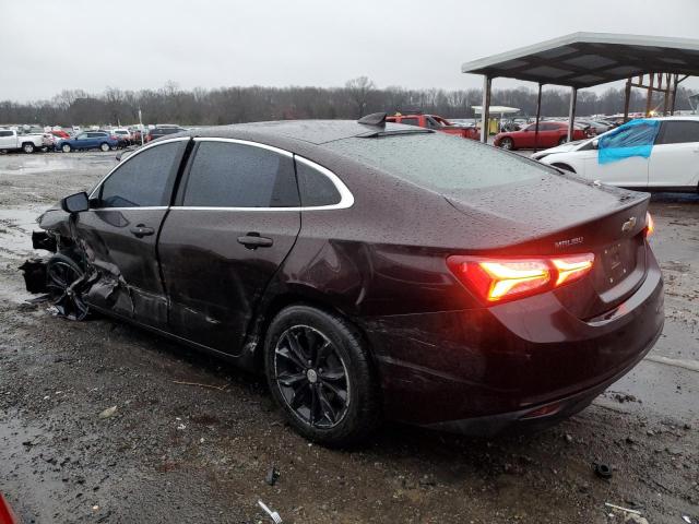 1G1ZD5ST9LF005997 - 2020 CHEVROLET MALIBU LT RED photo 2