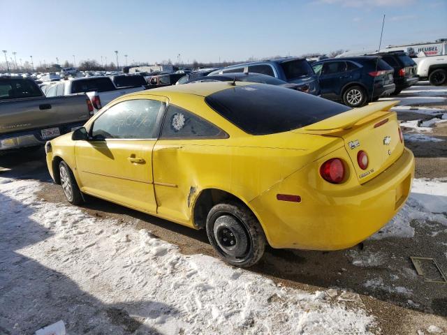 1G1AT18H797270111 - 2009 CHEVROLET COBALT LT YELLOW photo 2