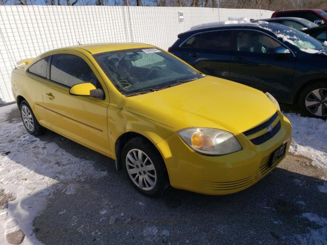 1G1AT18H797270111 - 2009 CHEVROLET COBALT LT YELLOW photo 4