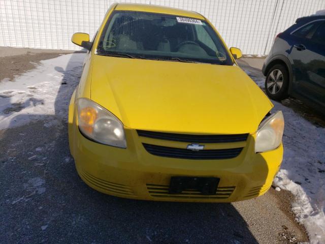 1G1AT18H797270111 - 2009 CHEVROLET COBALT LT YELLOW photo 5