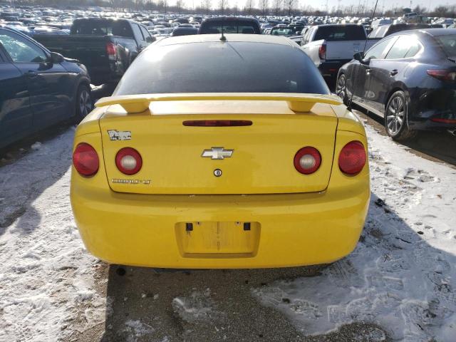 1G1AT18H797270111 - 2009 CHEVROLET COBALT LT YELLOW photo 6