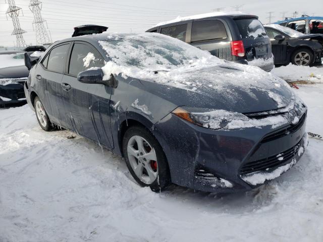 2T1BURHE9JC067074 - 2018 TOYOTA COROLLA L GRAY photo 4