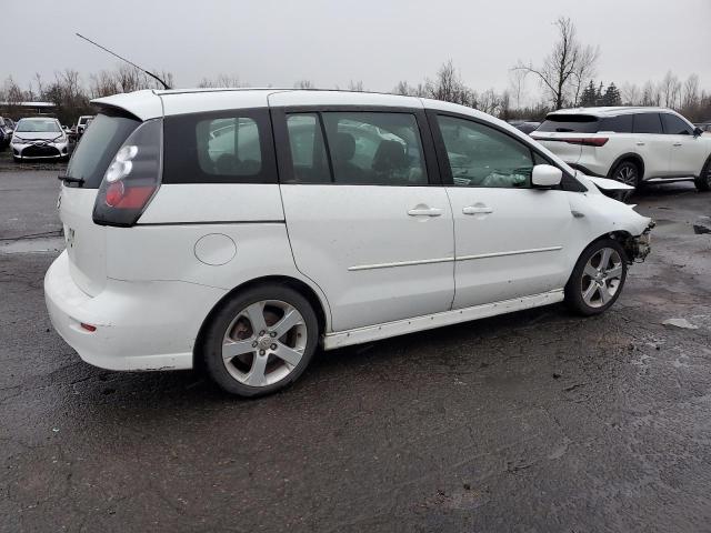 JM1CR293670138812 - 2007 MAZDA 5 WHITE photo 3