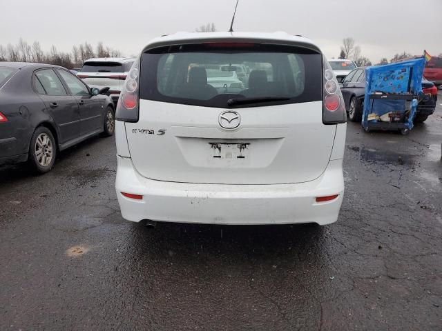 JM1CR293670138812 - 2007 MAZDA 5 WHITE photo 6