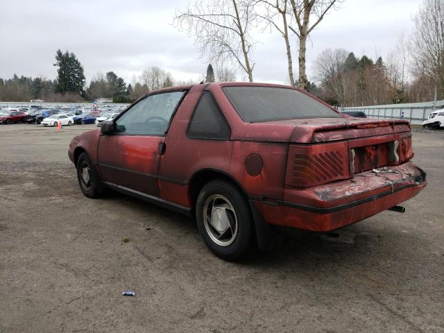 JN1GN34S0KW426836 - 1989 NISSAN PULSAR NX XE RED photo 2