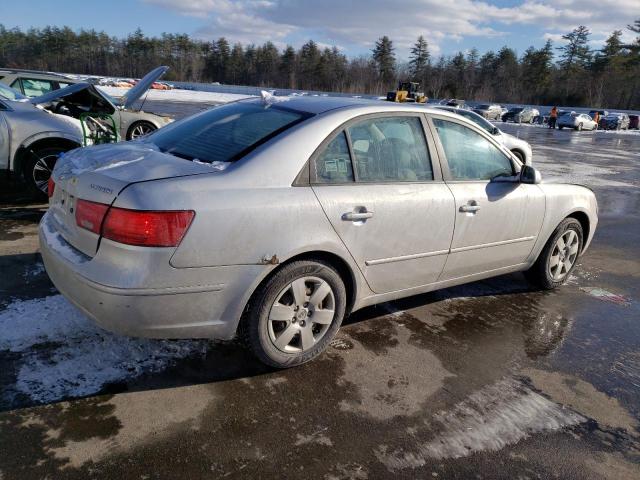 5NPET46C69H428404 - 2009 HYUNDAI SONATA GLS SILVER photo 3