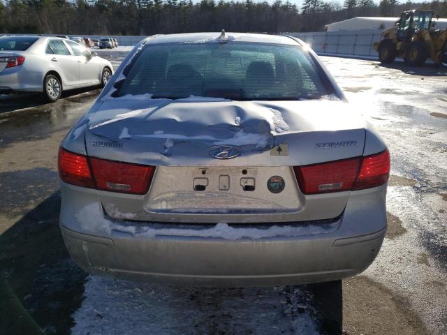 5NPET46C69H428404 - 2009 HYUNDAI SONATA GLS SILVER photo 6