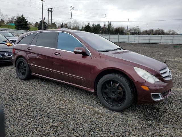 4JGCB75E56A032817 - 2006 MERCEDES-BENZ R 500 BURGUNDY photo 4