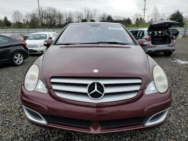 4JGCB75E56A032817 - 2006 MERCEDES-BENZ R 500 BURGUNDY photo 5