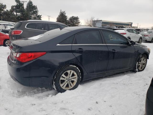 5NPEB4AC9BH112527 - 2011 HYUNDAI SONATA GLS BLACK photo 3