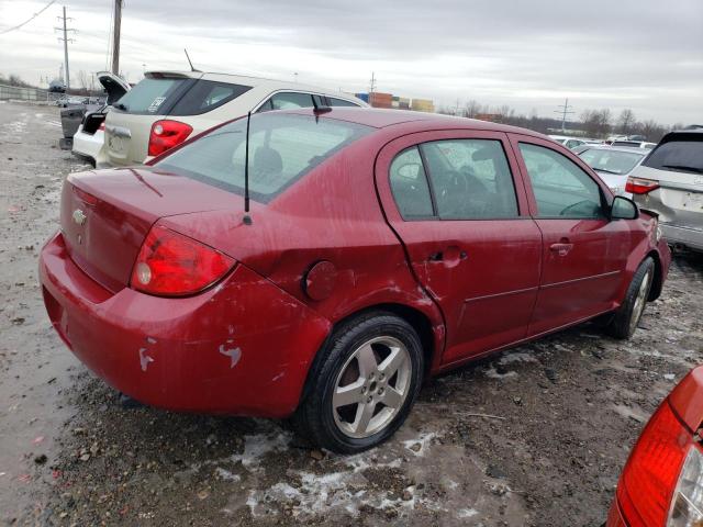 1G1AT58H197157374 - 2009 CHEVROLET COBALT LT MAROON photo 3