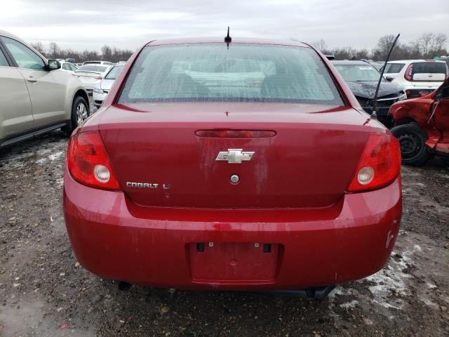 1G1AT58H197157374 - 2009 CHEVROLET COBALT LT MAROON photo 6