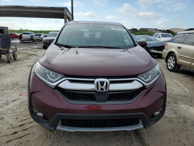 7FARW1H83JE034513 - 2018 HONDA CR-V EXL BURGUNDY photo 5