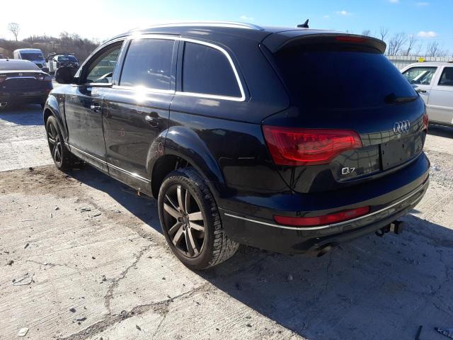 WA1VMAFE0BD000721 - 2011 AUDI Q7 PRESTIGE BLACK photo 2