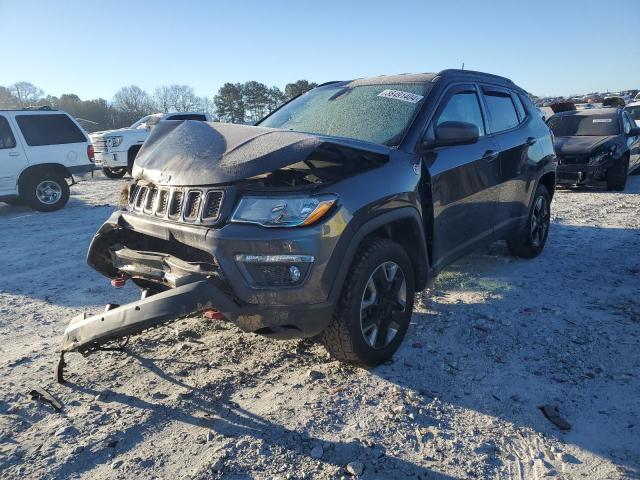 3C4NJDDB0JT376577 - 2018 JEEP COMPASS TRAILHAWK CHARCOAL photo 1