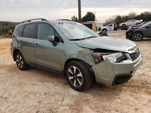 JF2SJARC5HH560605 - 2017 SUBARU FORESTER 2.5I LIMITED GREEN photo 4