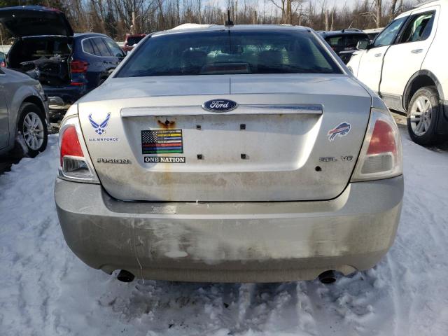 3FAHP08199R186121 - 2009 FORD FUSION SEL SILVER photo 6