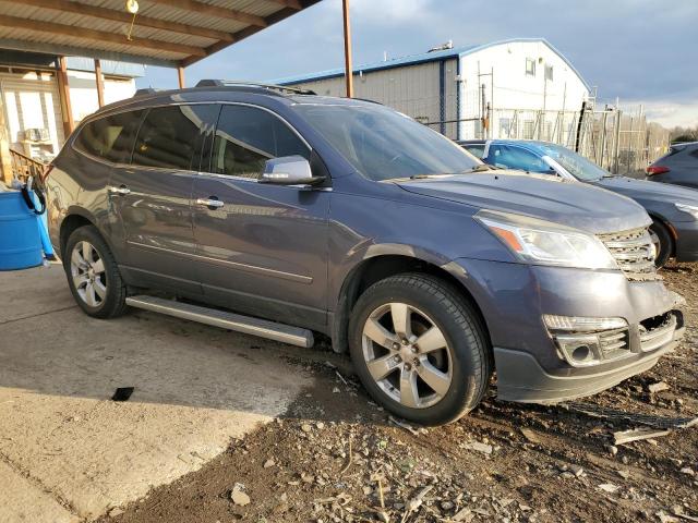 1GNKVJKD3EJ188845 - 2014 CHEVROLET TRAVERSE LTZ BLUE photo 4