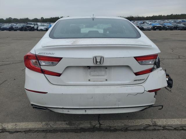 1HGCV1F33KA039766 - 2019 HONDA ACCORD SPORT WHITE photo 6