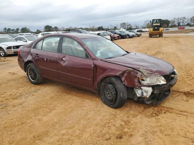 5NPET46C19H475355 - 2009 HYUNDAI SONATA GLS RED photo 4