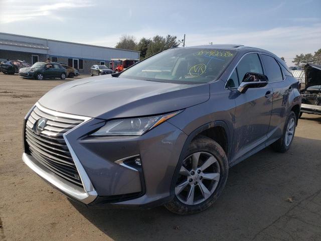 2T2BZMCAXHC068880 - 2017 LEXUS RX 350 BASE GRAY photo 2