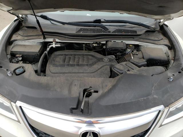 5FRYD4H49EB040445 - 2014 ACURA MDX TECHNOLOGY WHITE photo 12