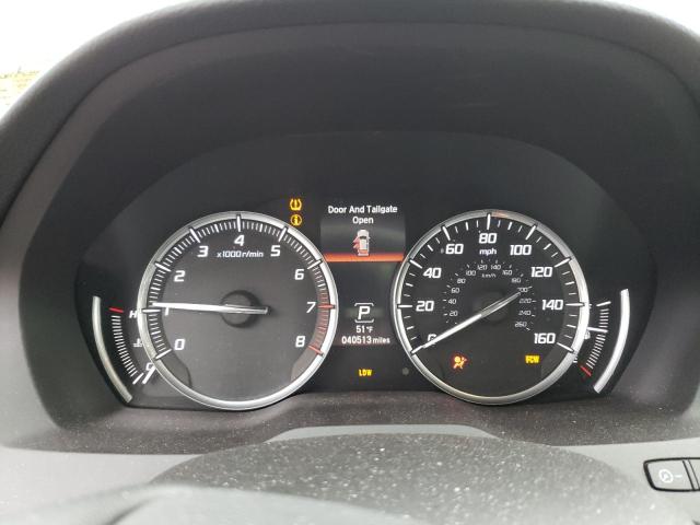 5FRYD4H49EB040445 - 2014 ACURA MDX TECHNOLOGY WHITE photo 9