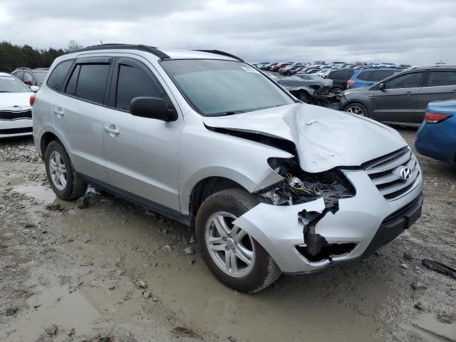 5XYZGDAB8CG144565 - 2012 HYUNDAI SANTA FE GLS SILVER photo 4