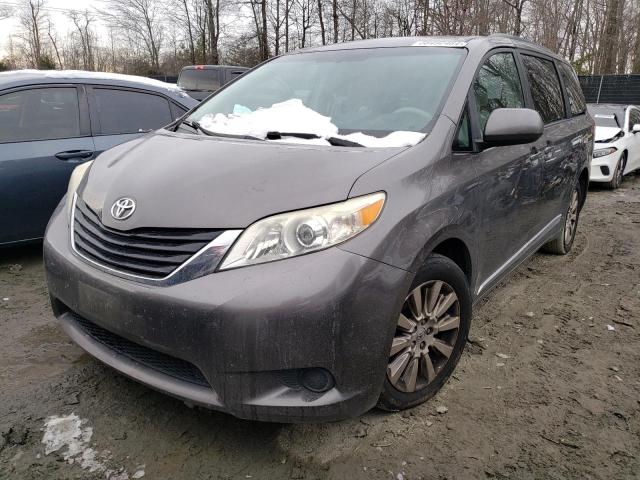 5TDJK3DC3BS027679 - 2011 TOYOTA SIENNA LE GRAY photo 1