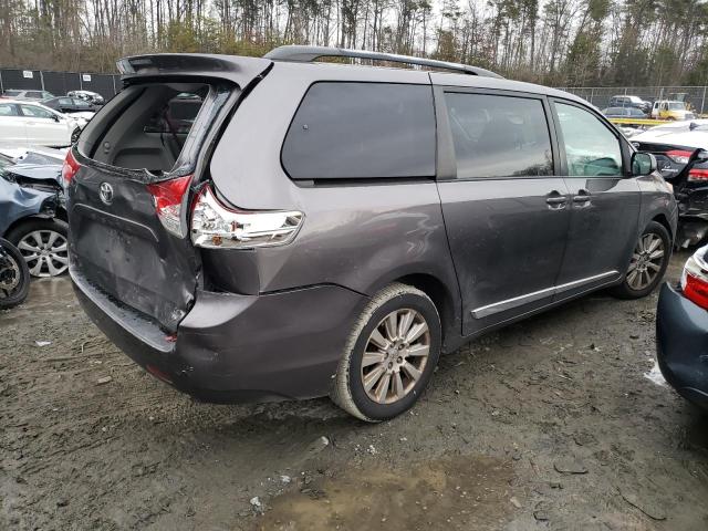 5TDJK3DC3BS027679 - 2011 TOYOTA SIENNA LE GRAY photo 3