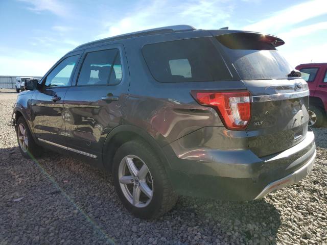 1FM5K8D86HGB70991 - 2017 FORD EXPLORER XLT GRAY photo 2