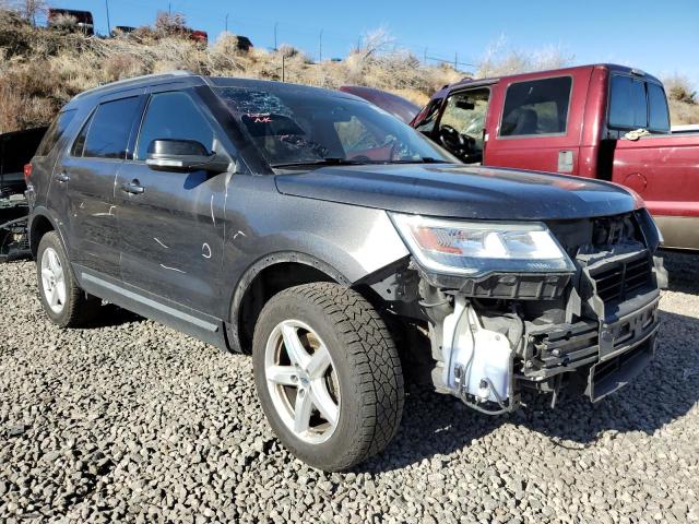 1FM5K8D86HGB70991 - 2017 FORD EXPLORER XLT GRAY photo 4