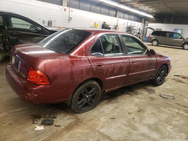 3N1CB51DX4L876575 - 2004 NISSAN SENTRA 1.8 BURGUNDY photo 3