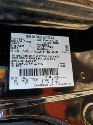 5LMFU27RX4LJ34462 - 2004 LINCOLN NAVIGATOR 黑色 照片 13