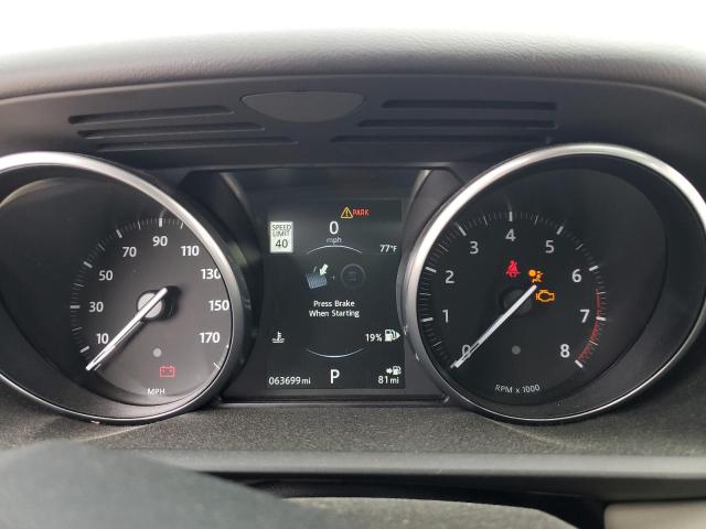 SALWR2FV4HA177244 - 2017 LAND ROVER RANGE ROVE HSE BLACK photo 9