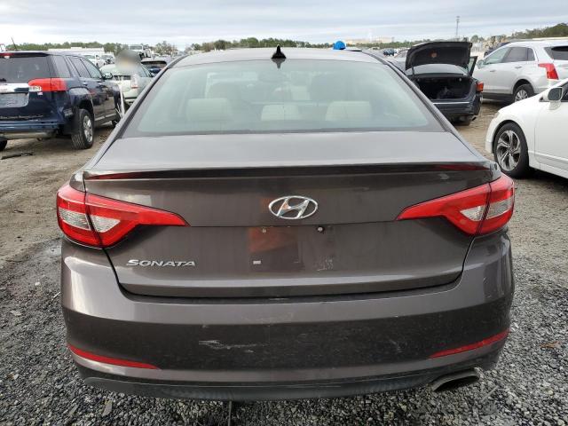 5NPE24AF3GH360449 - 2016 HYUNDAI SONATA SE BURGUNDY photo 6