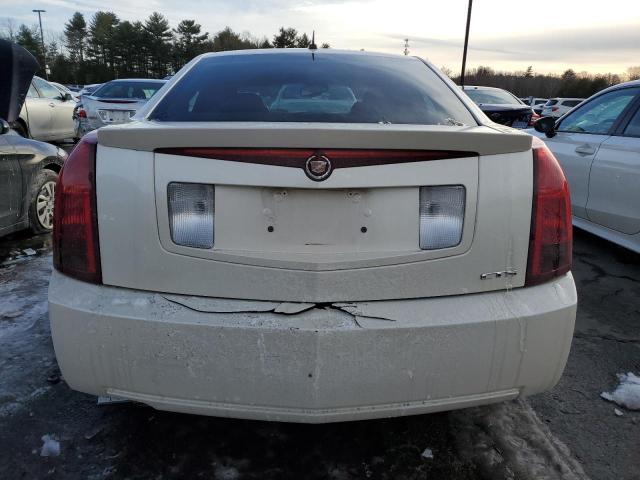 1G6DM57T070119182 - 2007 CADILLAC CTS WHITE photo 6