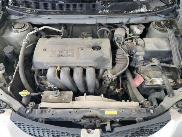 5Y2SL62874Z402685 - 2004 PONTIAC VIBE SILVER photo 11